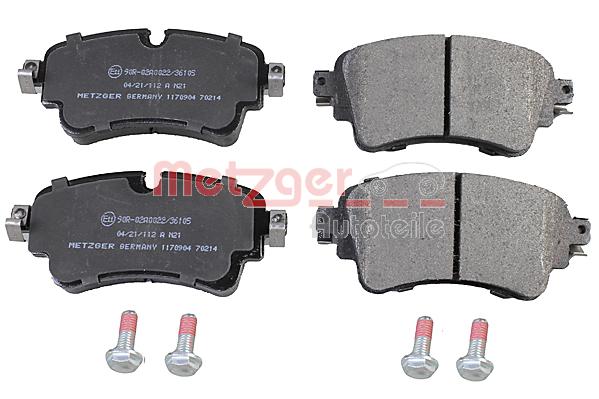 METZGER 1170904 GREENPARTS Bremsbelagsatz, Scheibenbremse
